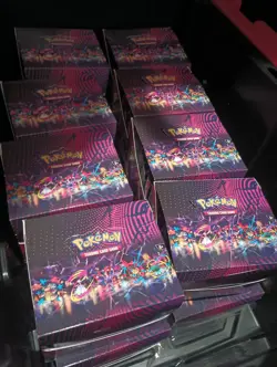 Pokemon Mega Evolution MEGA Heroes Mini Tin Display - 10 Factory Sealed Tins - Image 2
