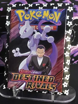 Pokemon TCG Destined Rivals 10 Card Mystery Pack NO DUPLICATES Giovanni - Image 1