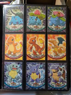 Pokemon 1999 Topps TV Animation Non and Holo 232 Card Lot. Full 1-151 First Gen - Image 1