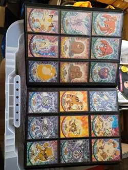 Pokemon 1999 Topps TV Animation Non and Holo 232 Card Lot. Full 1-151 First Gen - Image 4