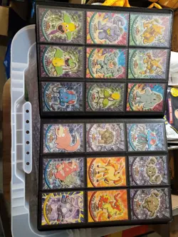 Pokemon 1999 Topps TV Animation Non and Holo 232 Card Lot. Full 1-151 First Gen - Image 5