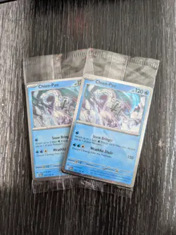 TWO Chien-Pao 057/182 Cosmos Holo Promo Pokemon Card Sealed - NM - 1 SWIRL - Image 1