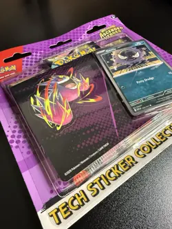 Pokemon Mega Evolution–Ascended Heroes Tech Sticker 3-Pack Booster Promo Gastly - Image 3