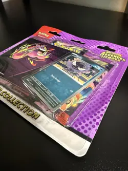 Pokemon Mega Evolution–Ascended Heroes Tech Sticker 3-Pack Booster Promo Gastly - Image 4