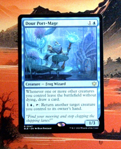 MTG Dour Port-Mage Regular BLB 47 NM R - Image 1