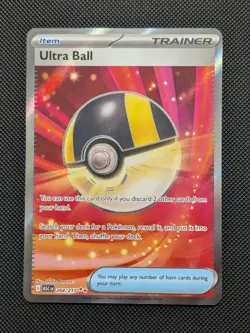 Pokemon Ultra Ball 264/217 Ascended Heroes Full Art Trainer - MINT - Image 1
