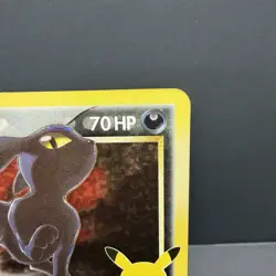 Umbreon Star 17/17 Celebrations: Classic Collection Holo Pokemon TCG - Image 3