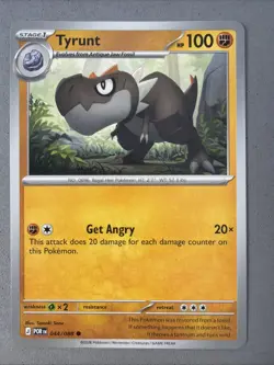 Pokemon TCG * Tyrunt 44/088 Common * Mega Evolution Perfect Order * FRESH PK - Image 1