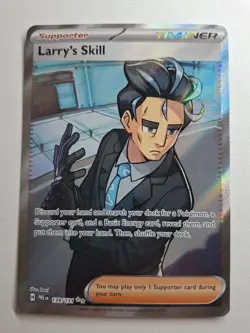 Pokemon - Larry's Skill - 139/131 - Prismatic Evolutions - Ultra Rare - NM - Image 3