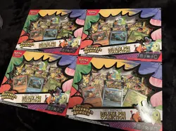 LOT OF 4 Pokemon Ascended Heroes First Partner Deluxe Pin Collection Sealed New - Image 1