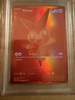 2025 Pokemon White Flare Black White Rare Victini 172/086 BWR PSA 10 GEM MINT - Image 5