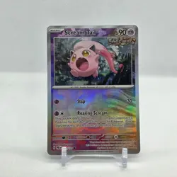 Pokemon Scream Tail PokeBall Pattern Ancient Holo 042/131 Prismatic Evolutions - Image 1