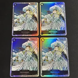 4x Helmeppo OP11-092 - One Piece TCG English - SR Foil Playset NM - Image 1