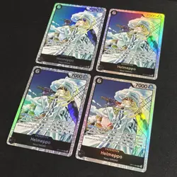 4x Helmeppo OP11-092 - One Piece TCG English - SR Foil Playset NM - Image 2