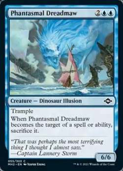 Phantasmal Dreadmaw -Foil Near Mint MTG Modern Horizons 2 - Image 1