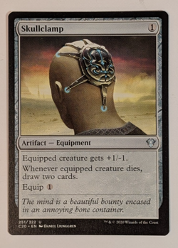 MTG - 1x Skullclamp - Commander 2020 - NM - Artifact- MagicTheGathering - #251 - Image 1