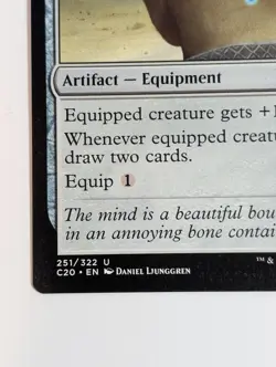 MTG - 1x Skullclamp - Commander 2020 - NM - Artifact- MagicTheGathering - #251 - Image 5