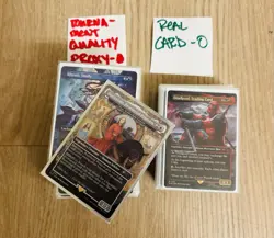 CEDH Sisay MTG Deck Mix Of Real And Tournament Quality Proxies Doubled Sleeved - Image 1