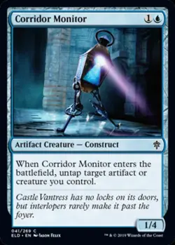 Corridor Monitor - Near Mint MTG Throne of Eldraine - Image 1