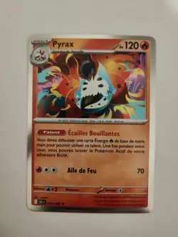 Carte Pokemon - Pyrax Holographique 016/086 - Foudre Noire EV10.5 - Image 1