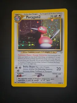 Pokemon TCG Neo Revelation Porygon2 12/64 Holo Rare LP - Image 1
