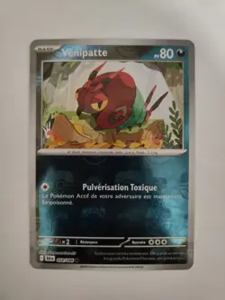 Carte Pokemon - Venipatte Reverse Master Ball 054/086 - Foudre Noire EV10.5 - Image 1