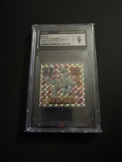 1997 Pokemon Amanda - Machamp Hyper Sticker Collection Part 2 #372 Prism CGC 9 - Image 1