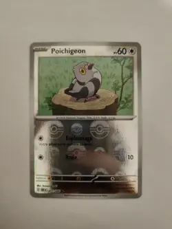 Carte Pokemon - Poichigeon Reverse Pokeball 071/086 - Foudre Noire EV10.5 - Image 1