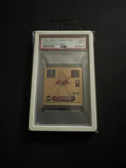 Pokemon Amada Sticker Hitmonchan #D68 Super DX PSA 9 Guard Included Pop 10 - Image 1