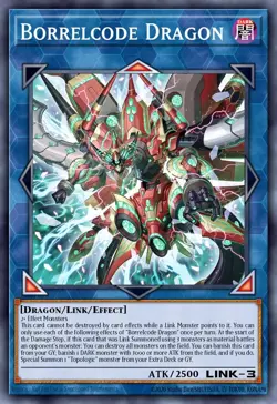 Yugioh! Borrelcode Dragon STARLIGHT Rare 2025 tin MP25-EN040 ships 9/5 - Image 1