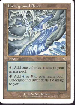 Underground River - Deckmasters - MTG Magic - LP - Image 1
