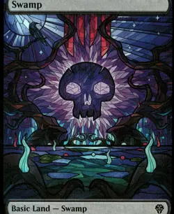 Swamp (Showcase) 279 Land Dominaria United Magic: The Gathering Foil Near Mint - Image 1