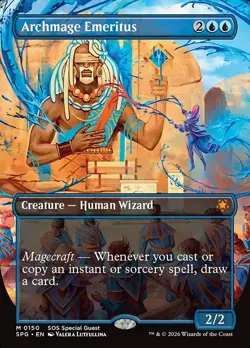 Archmage Emeritus-Special Guests-Borderless-Regular-150-NM - Image 1