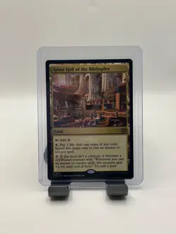 MTG, Great Hall of the Biblioplex $3 ORDER MIN 257 Secrets of Strixhaven Regular - Image 1