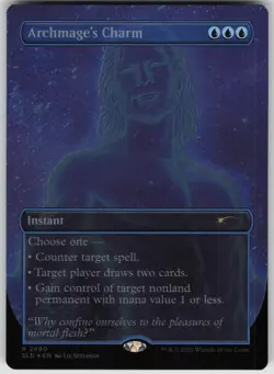 MTG Archmage's Charm Foil NM Secret Lair Drop Series Magic 2490 DND - Image 1