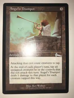 Angel's Trumpet Urza's Legacy Artifact Uncommon MTG NM - Image 1