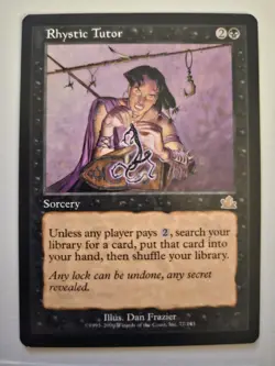 MTG Rhystic Tutor Prophecy Regular - Image 1