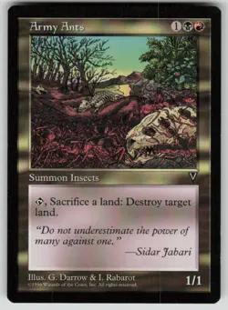 Army Ants Uncommon Visions MTG Near Mint - Image 1