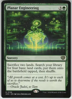 MTG Planar Engineering NM Secrets of Strixhaven Magic 158 - Image 1