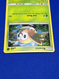 Pokemon Tcg Rowlet SM153 SM Black Star Promo - Image 3