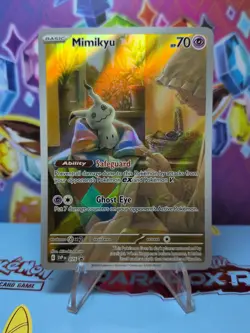 Pokemon TCG - Scarlet & Violet Black Star Promo - Paldean Fates - Mimikyu 075 NM - Image 1