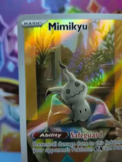 Pokemon TCG - Scarlet & Violet Black Star Promo - Paldean Fates - Mimikyu 075 NM - Image 2