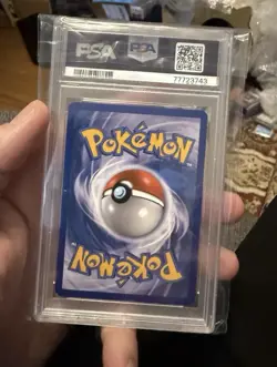 Charizard 1/99 Cracked Ice Holo Bleed Pokemon 2009 Platinum Arceus PSA 7 NM - Image 2