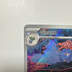 Pokemon TCG Gloom Illustration Rare Full Art Holo 198/197 Obsidian Flames 80 HP - Image 2