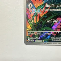 Pokemon TCG Gloom Illustration Rare Full Art Holo 198/197 Obsidian Flames 80 HP - Image 5