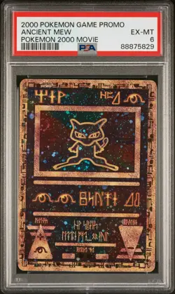 2000 Pokemon TCG Ancient Mew Movie Promo PSA 6 - Image 1