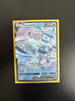 Glaceon V 38/159 - Sword and Shield Crown Zenith Holo Rare Pokemon TCG - NM - Image 4