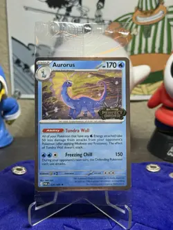 Pokemon TCG aurorus 024/088 Perfect Order Stamped Holo Promo NM Sealed - Image 2