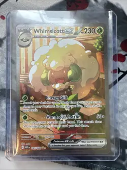 Pokemon TCG Whimsicott EX 165/086 White Flare Special Illustration Rare NM - Image 1