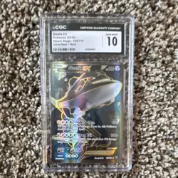 Pokemon Steelix EX 108/114 Steam Siege Ultra Rare Holo CGC 10 English - Image 1